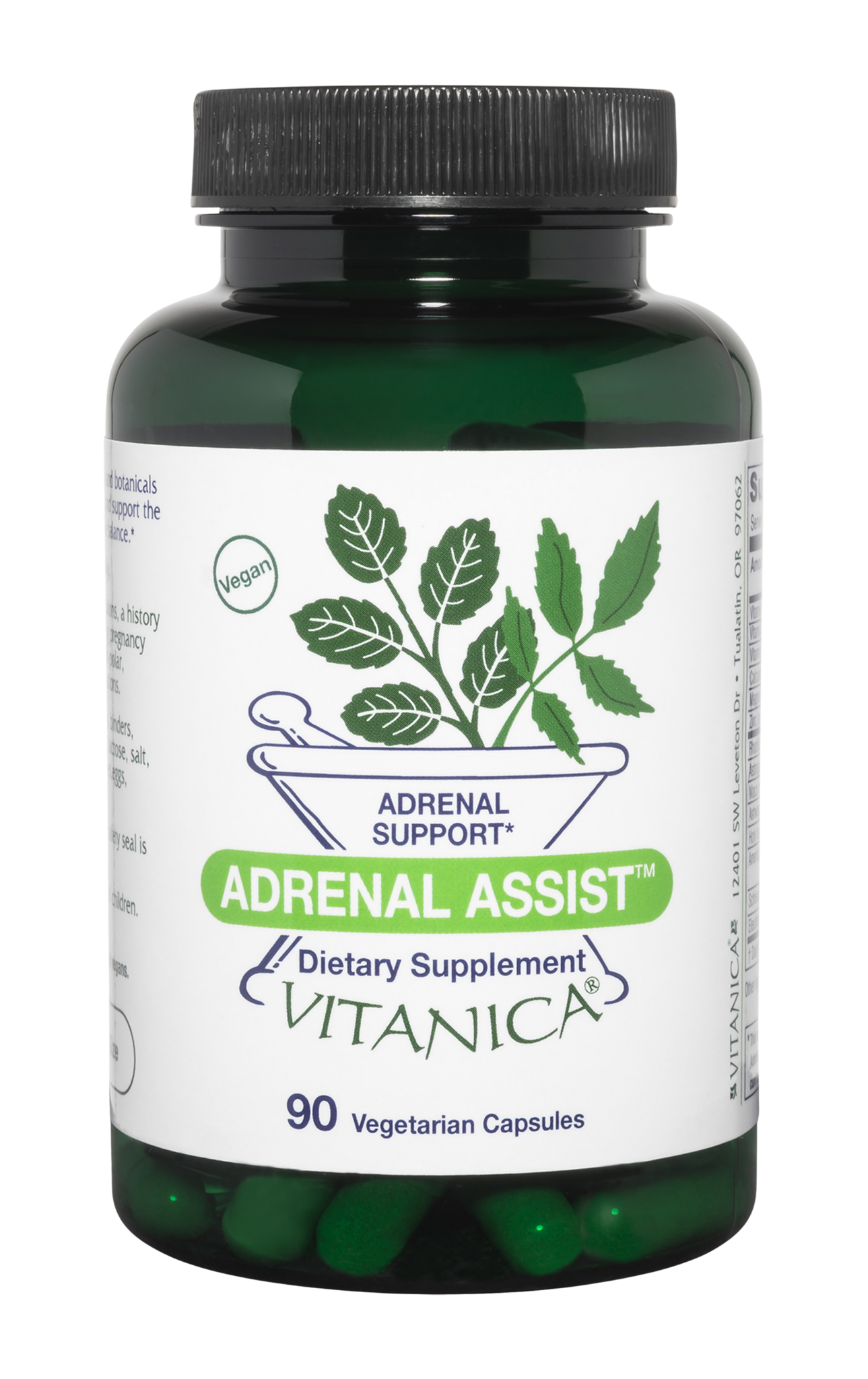 Adrenal Assist ™ Adrenal Support 90 & 180 capsules VitanicaPro