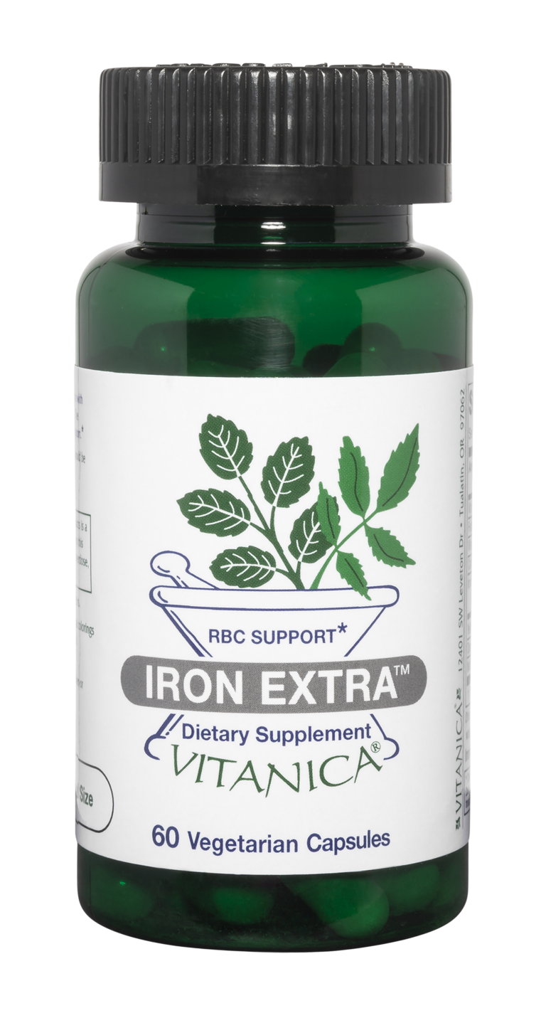 Iron Extra ™ Enhanced Iron Absorption 60 capsules VitanicaPro