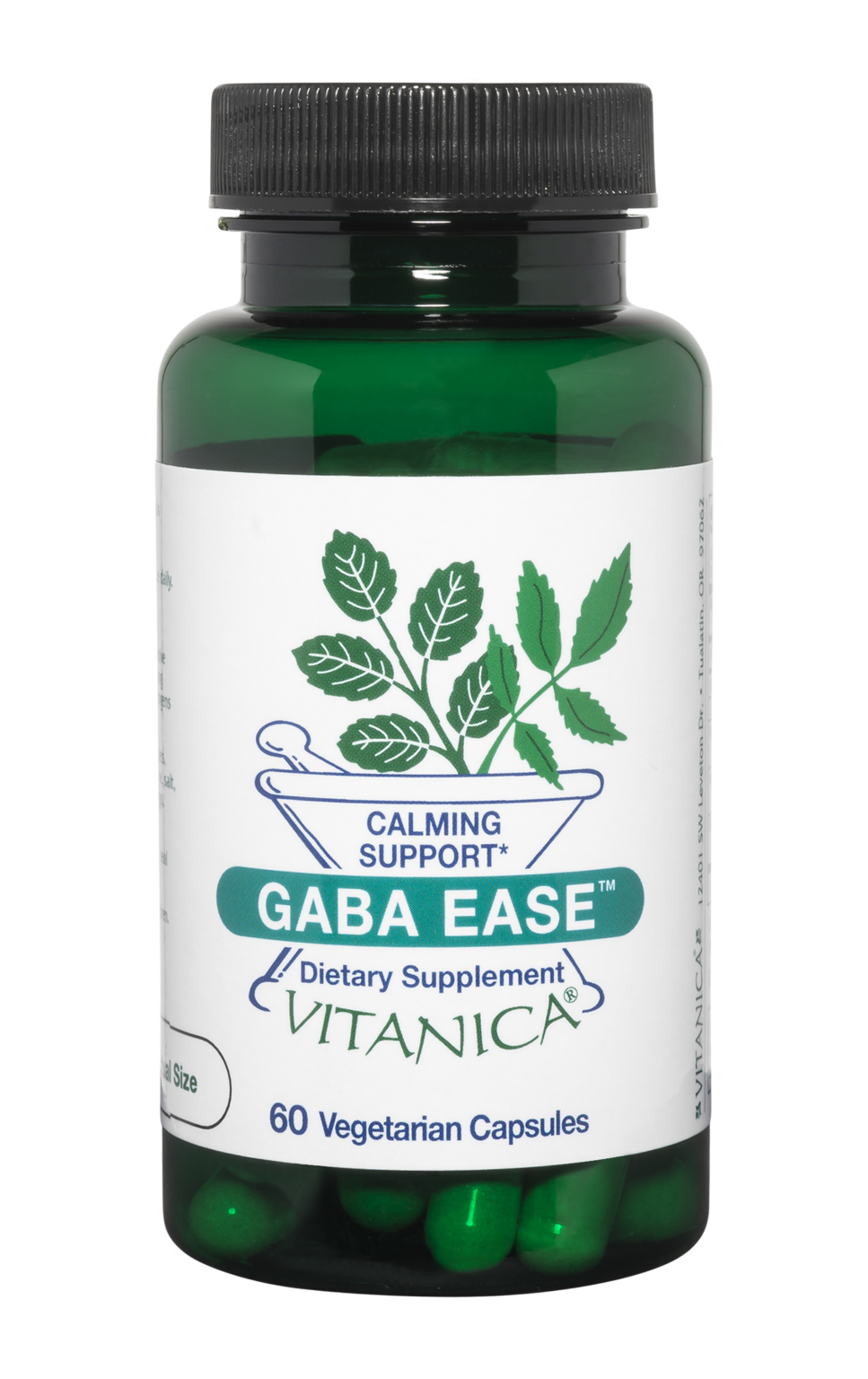 GABA Ease ™ ~ Calming Support ~ 15 & 60 capsules – VitanicaPro ~ Women ...