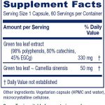 supplement facts label image