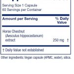 supplement facts label image