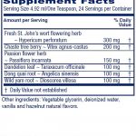 supplement facts label image