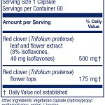 supplements facts label image