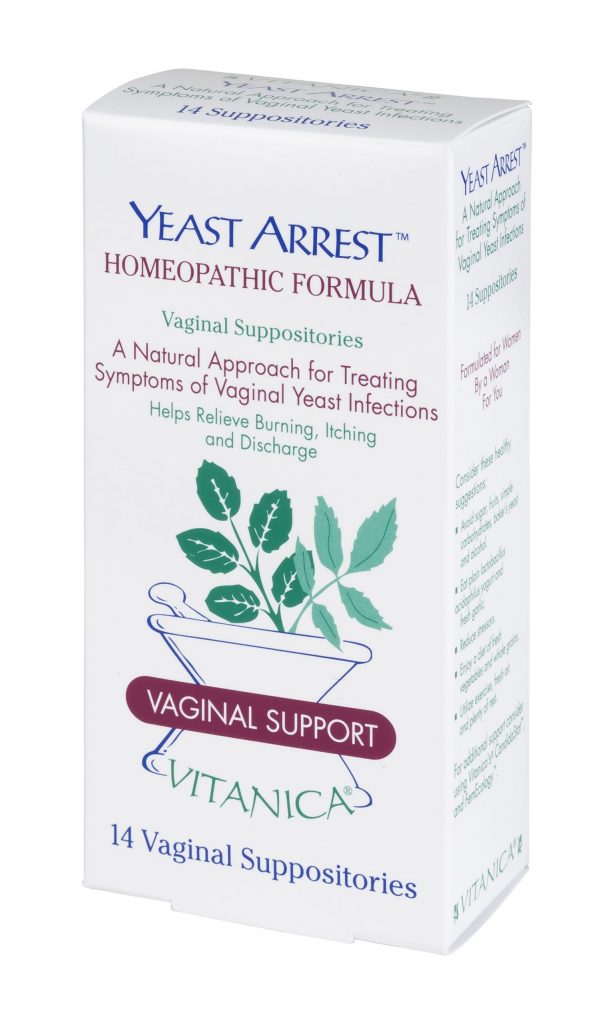 Yeast Arrest® ~ Homeopathic Vaginal Suppositories - VitanicaPro ...