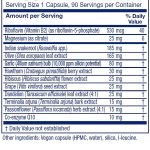 supplement facts label image