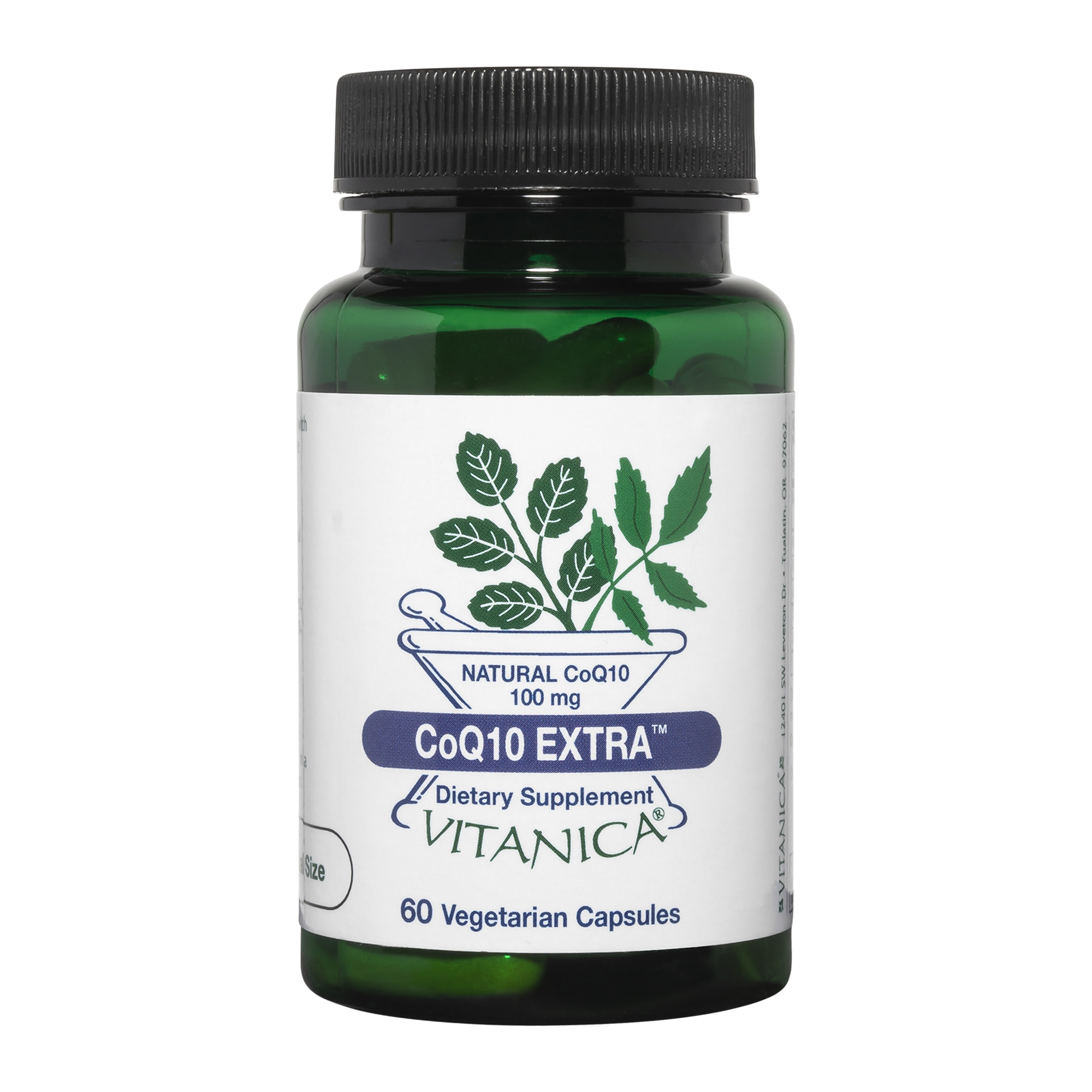 CoQ10 Extra™ Natural CoQ10, 100mg 60 capsules VitanicaPro