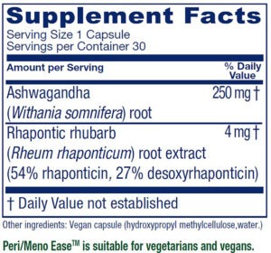 supplement facts label image
