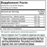 Digestion Tonic Label