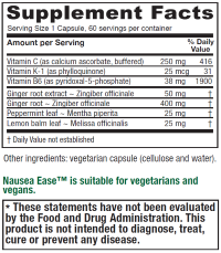 Product Label and Supplement Details